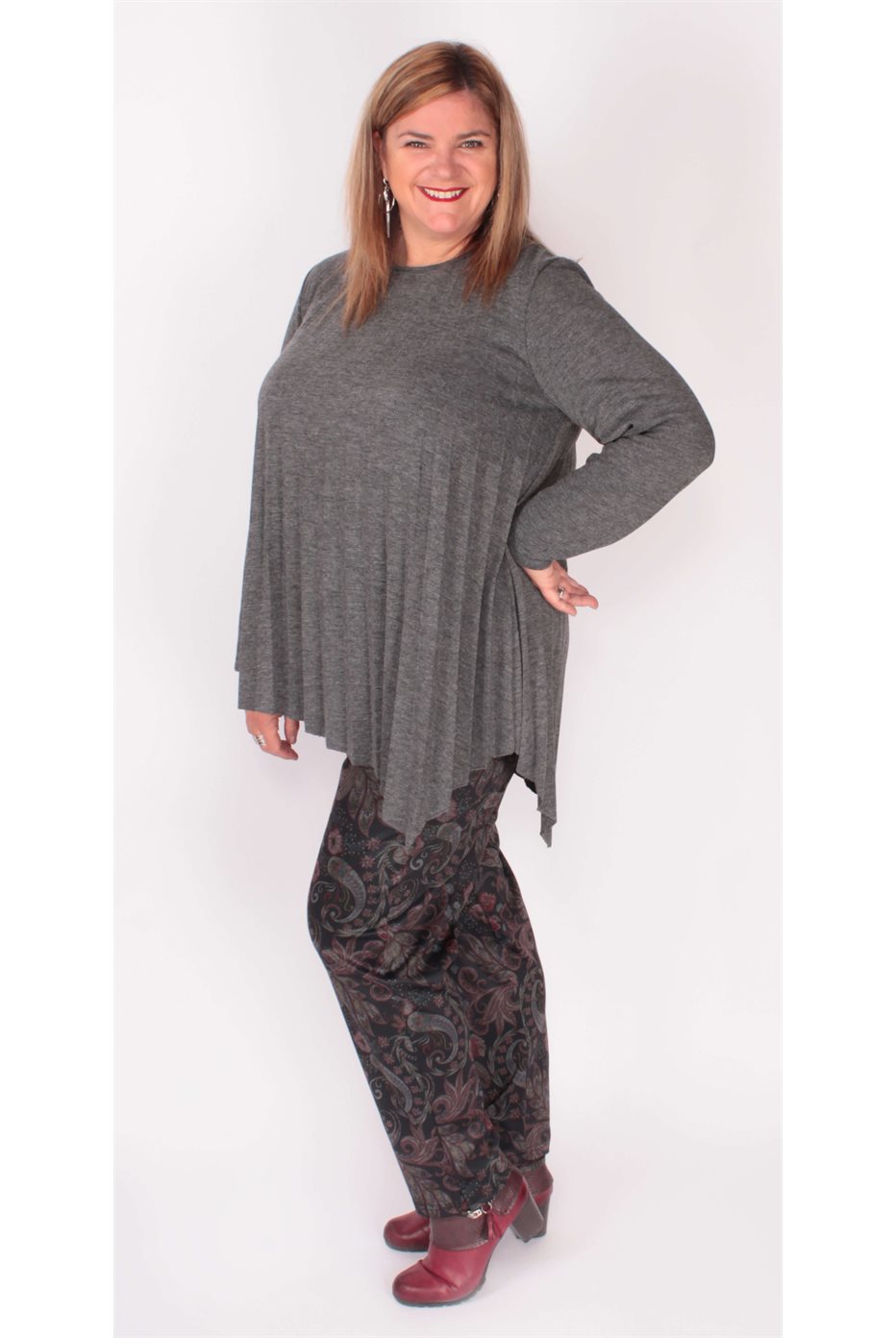 Pull Gris Collection Gaby